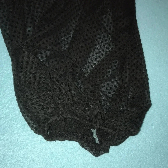 𝅺MISSGUIDED mini dress polkadot print balloon sleeves NWT size 20 - Picture 5 of 11